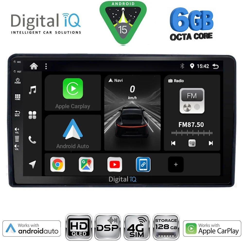 Φωτογραφία προϊόντος: DIGITAL IQ BXF 17081_CPAA (9inc) MULTIMEDIA TABLET for CITROEN – PEUGEOT mod. 2008-2018