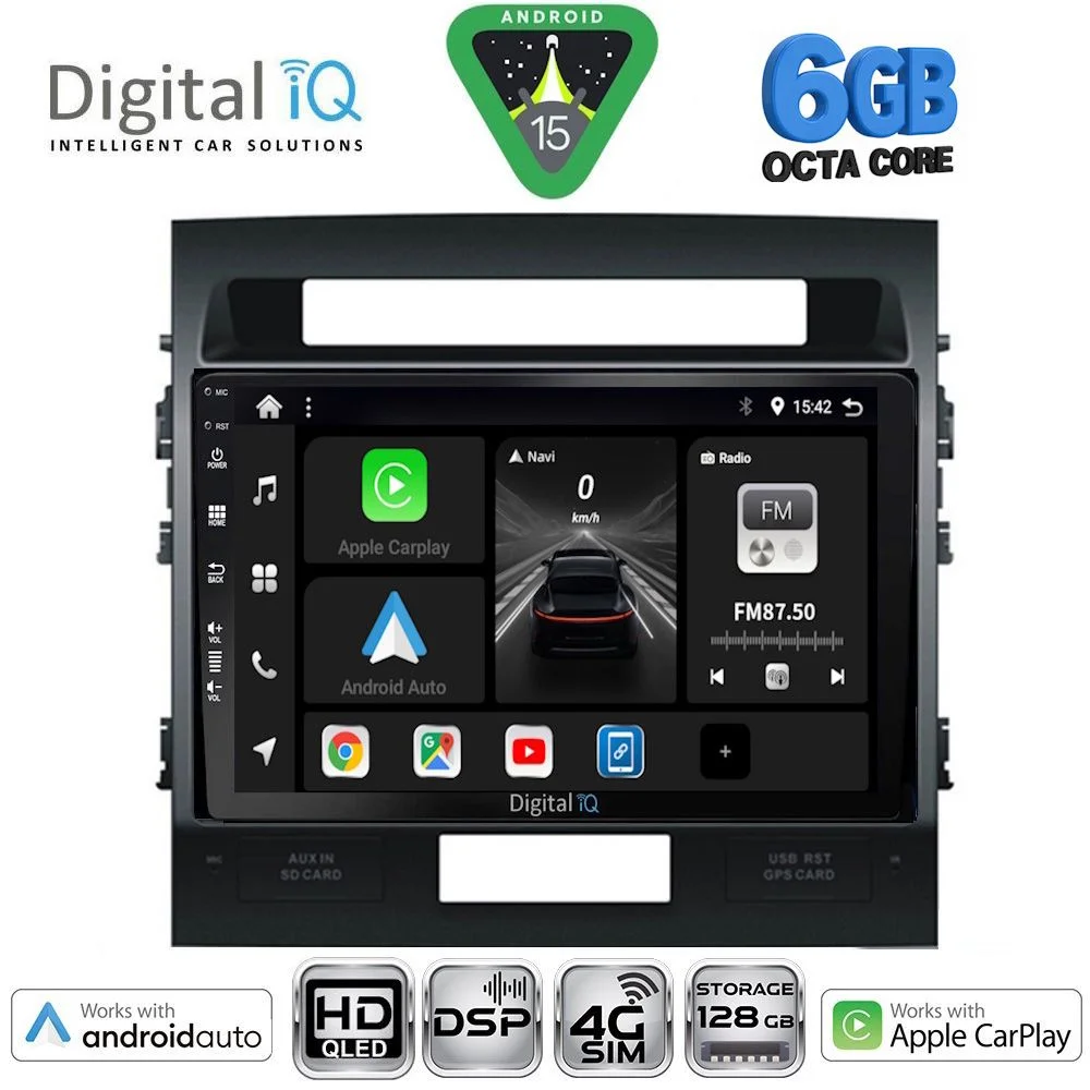 Φωτογραφία προϊόντος: DIGITAL IQ BXF 17724_CPAA (10inc) MULTIMEDIA TABLET for TOYOTA LANDCRUISER mod. 2008-2015