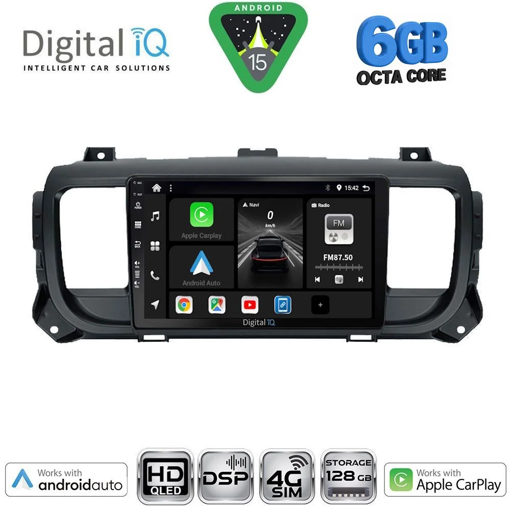 Φωτογραφία προϊόντος: DIGITAL IQ BXF 17729_CPAA (9inc) MULTIMEDIA TABLET for CITROEN JUMPY-SPACETOURER – PEUGEOT EXPERT-TRAVELLER – TOYOTA PROACE mod. 2016-2026