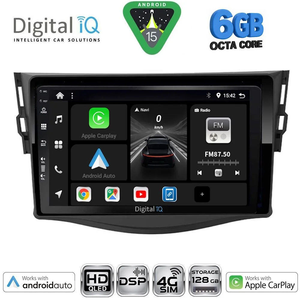 Φωτογραφία προϊόντος: DIGITAL IQ BXF 17731_CPAA (9inc) MULTIMEDIA TABLET for TOYOTA RAV 4 mod. 2006-2012