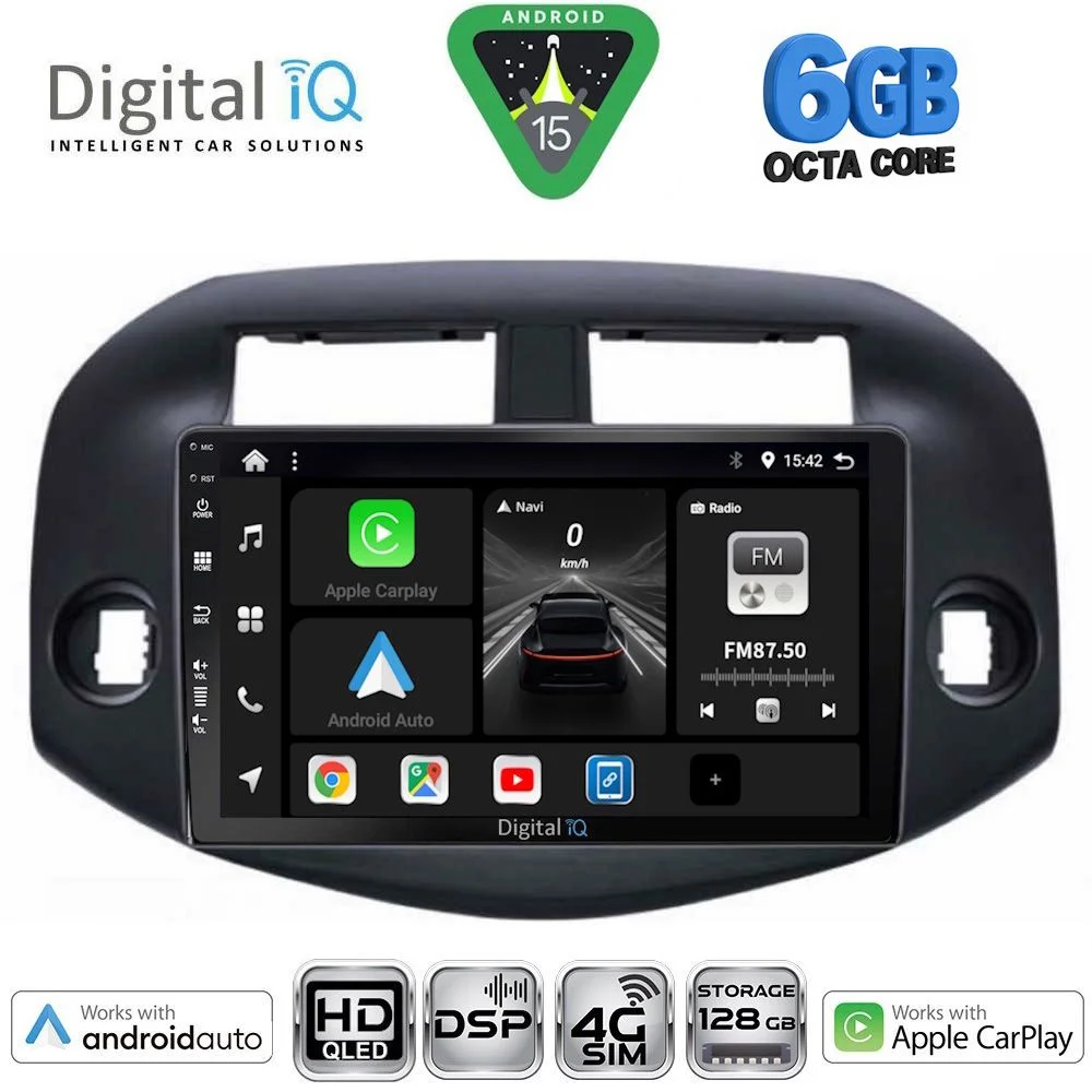 Φωτογραφία προϊόντος: DIGITAL IQ BXF 17732_CPAA (10inc) MULTIMEDIA TABLET for TOYOTA RAV 4 mod. 2006-2012
