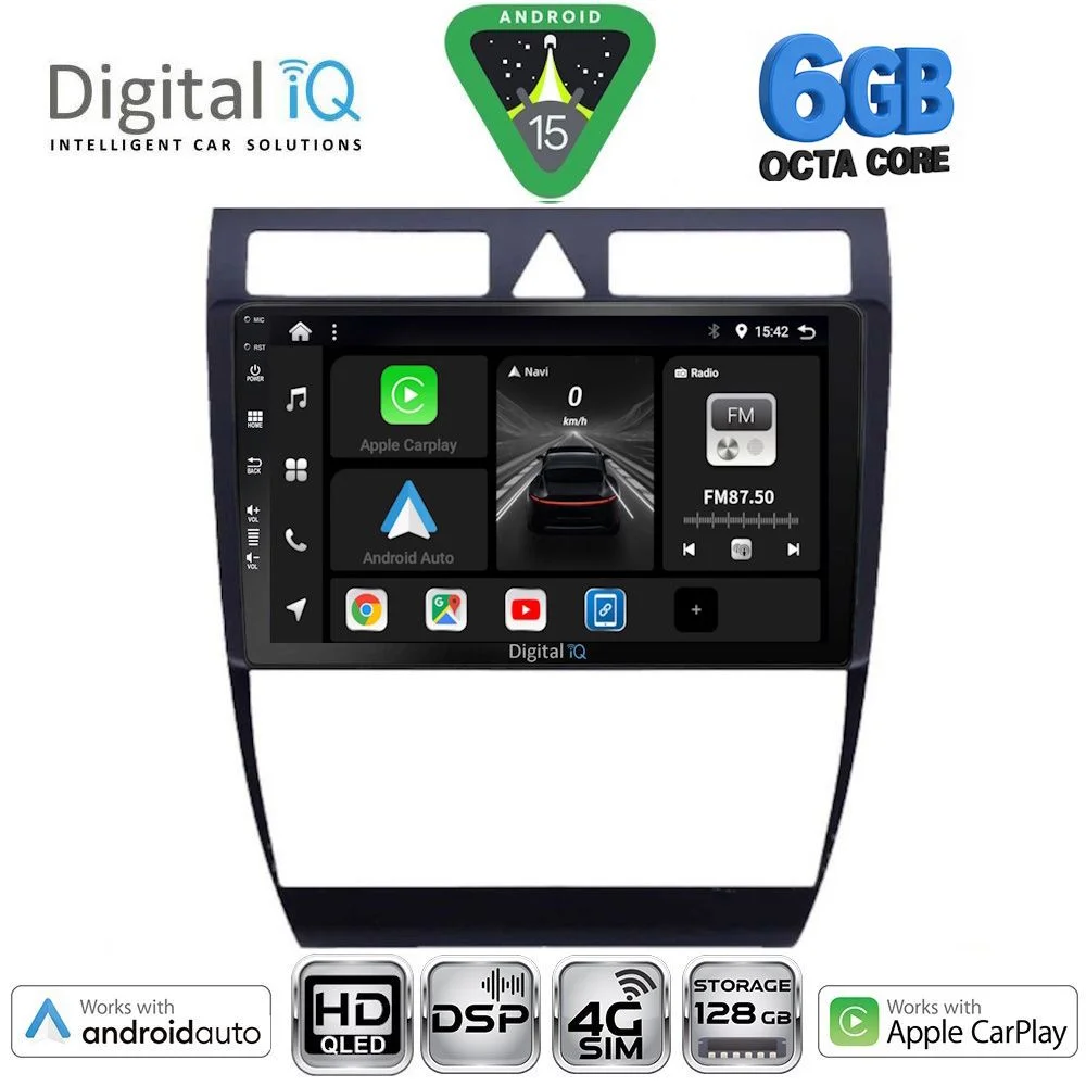 Φωτογραφία προϊόντος: DIGITAL IQ BXF 17006_CPAA (9inc) MULTIMEDIA TABLET for AUDI A6 mod. 1998-2005