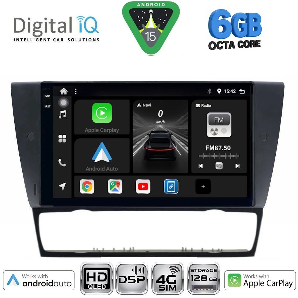 Φωτογραφία προϊόντος: DIGITAL IQ BXF 17043_CPAA (9inc) MULTIMEDIA TABLET for BMW E90-E91-E92-E93 mod. 2005-2012
