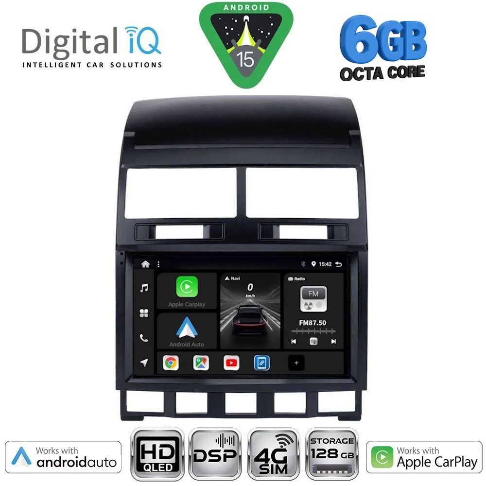 Φωτογραφία προϊόντος: DIGITAL IQ BXF 17765_CPAA (9inc) MULTIMEDIA TABLET for VW TOUAREG mod. 2003-2011