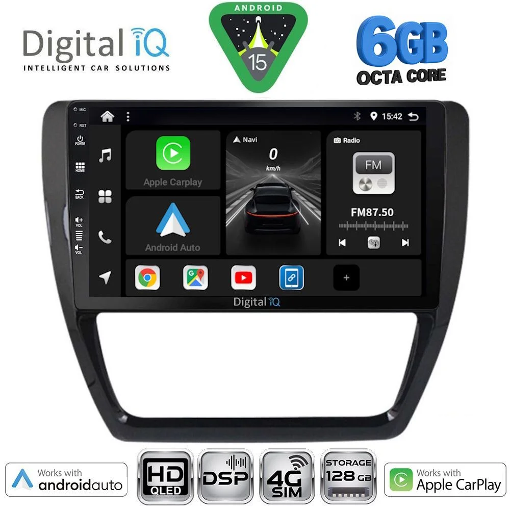 Φωτογραφία προϊόντος: DIGITAL IQ BXF 17741_CPAA (10inc) MULTIMEDIA TABLET for VW JETTA mod. 2010-2016