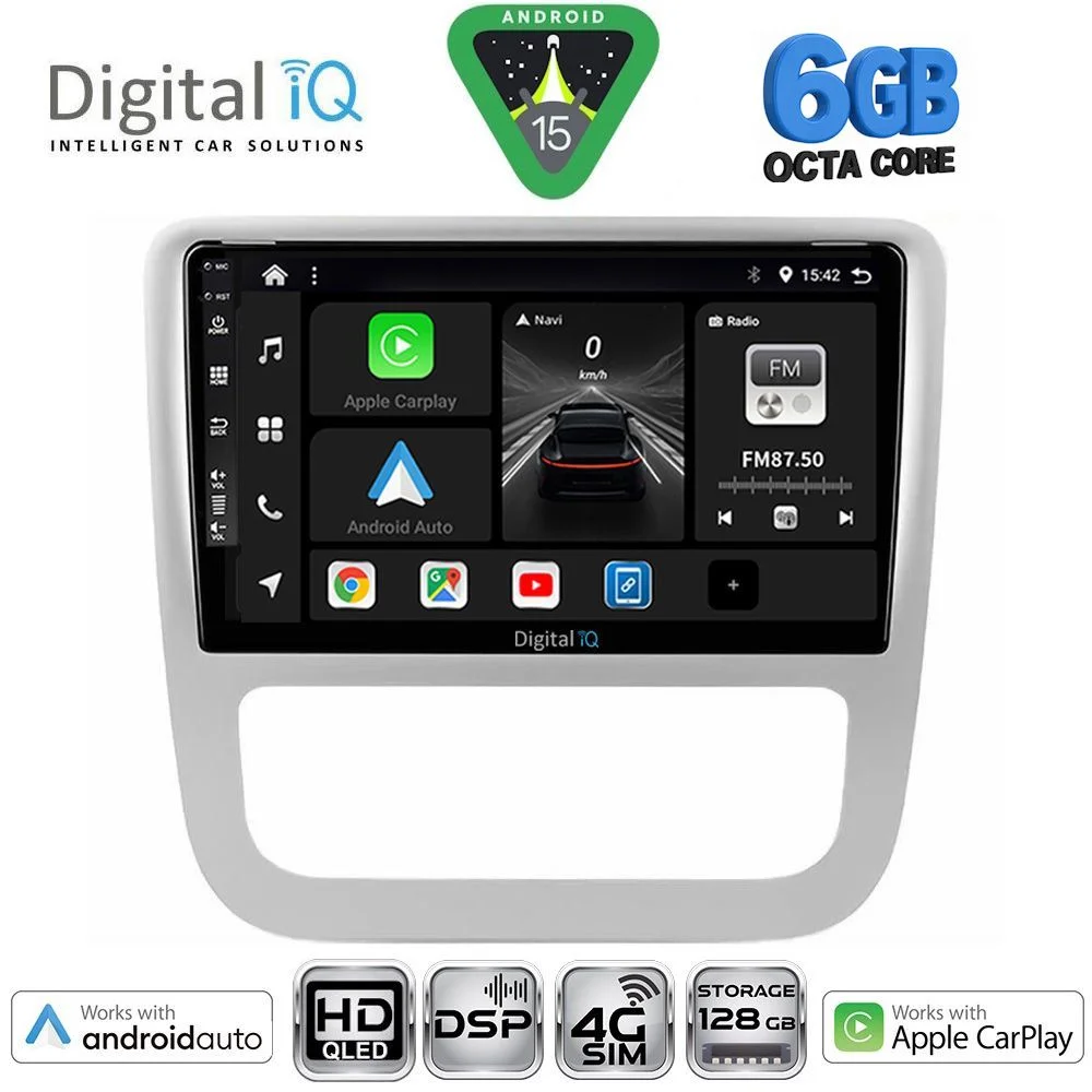 Φωτογραφία προϊόντος: DIGITAL IQ BXF 17751_CPAA CLIMA (9inc) MULTIMEDIA TABLET for VW EOS mod. 2006-2016 - SCIROCCO mod. 2011-2014