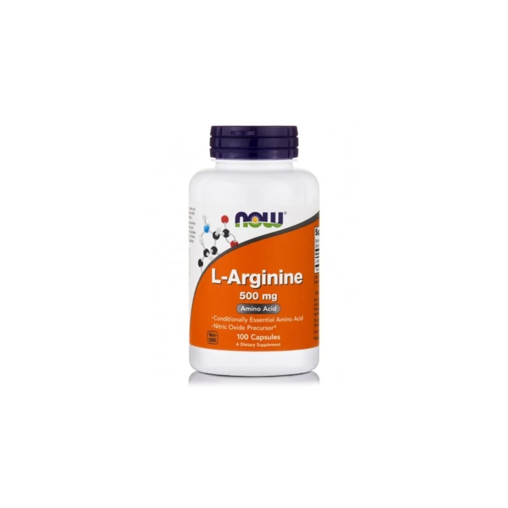 Φωτογραφία προϊόντος: NOW FOODS L-Arginine 500 mg - 100caps