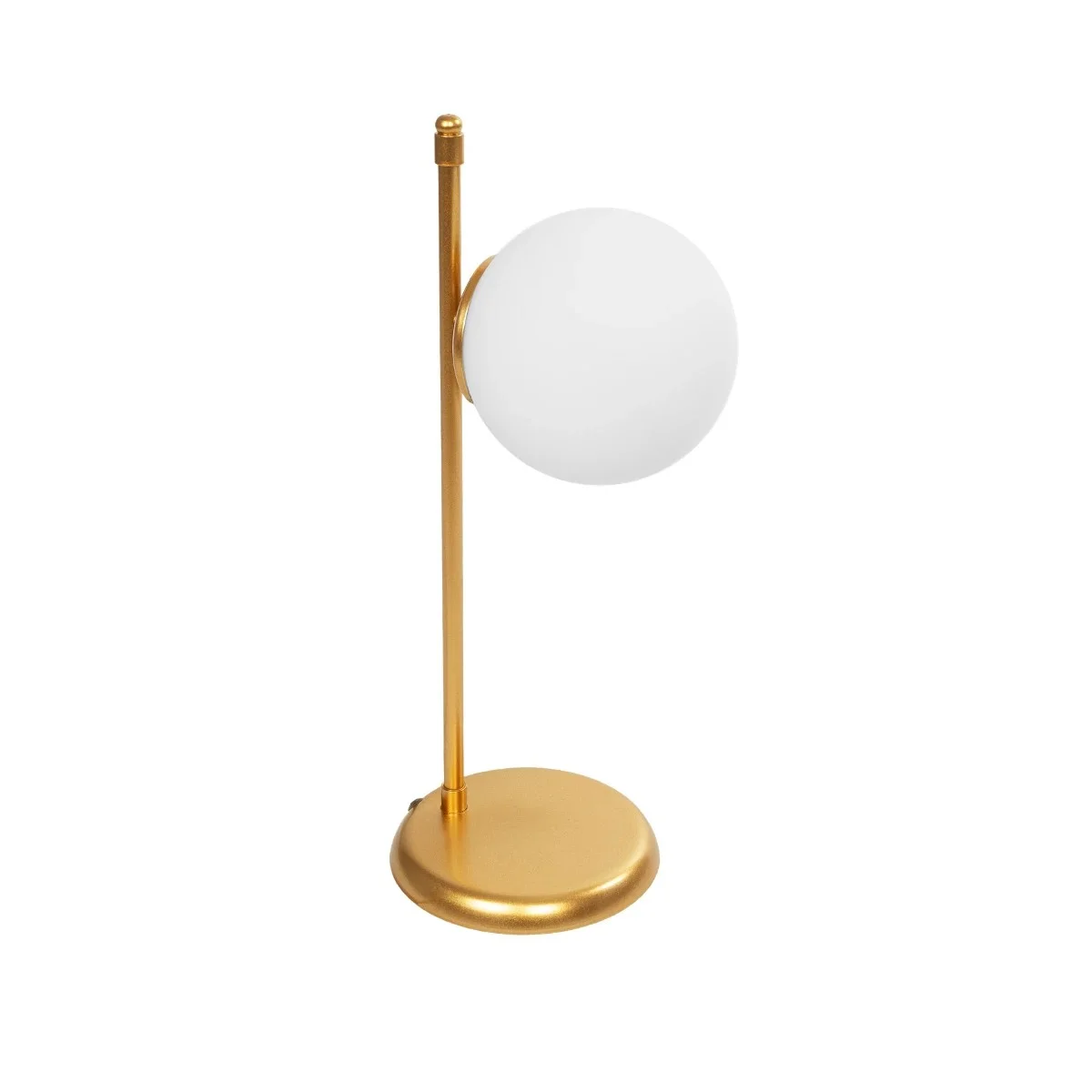 Φωτογραφία προϊόντος: GLOBOSTAR® GLOBUS 203-0182 Μοντέρνο Επιτραπέζιο Φωτιστικό Πορτατίφ με Ντουί 1 x E27 AC 220-240V IP20 - Χρυσό & Λευκό - Μ21 x Π17 x Υ45cm