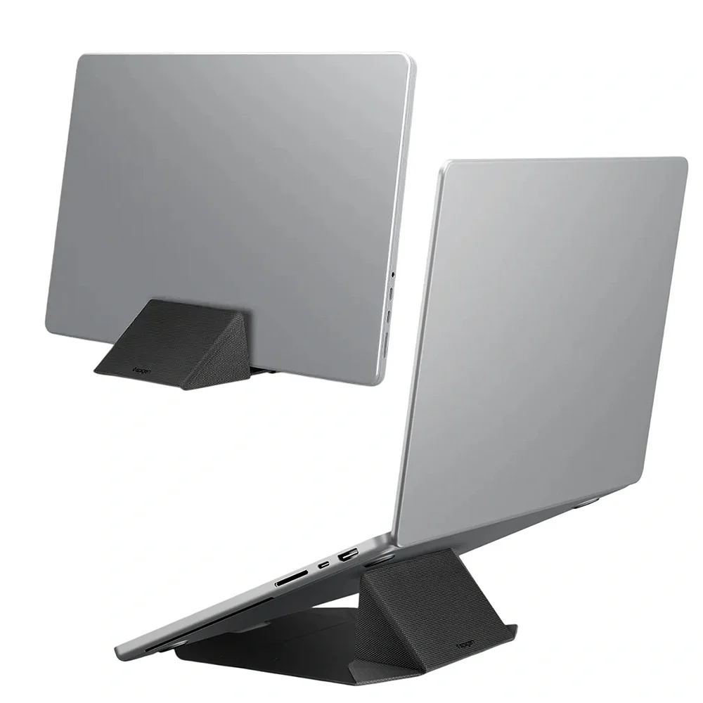 Φωτογραφία προϊόντος: Spigen Slim Fold LD201‑S9 Αναδιπλούμενη Βάση Laptop Holder Black