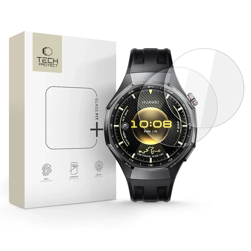 Φωτογραφία προϊόντος: Tech-Protect Glass Fit+ 2 Pack Huawei Watch GT 6 Pro 46 mm Clear