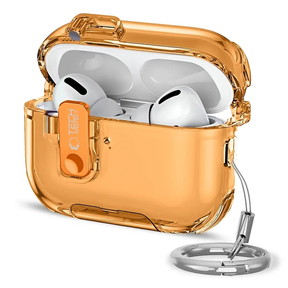 Φωτογραφία προϊόντος: Tech-Protect Θήκη Bounce Pro Apple AirPods Pro 3 Cosmic Orange