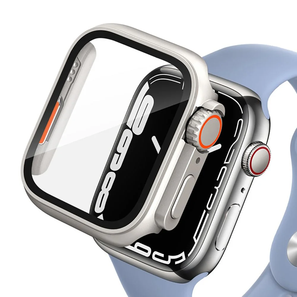 Φωτογραφία προϊόντος: Tech-Protect Defense360 Θήκη για Apple Watch 4 / 5 / 6 / SE 1 / 2 / 3 (44mm) Titanium/Orange