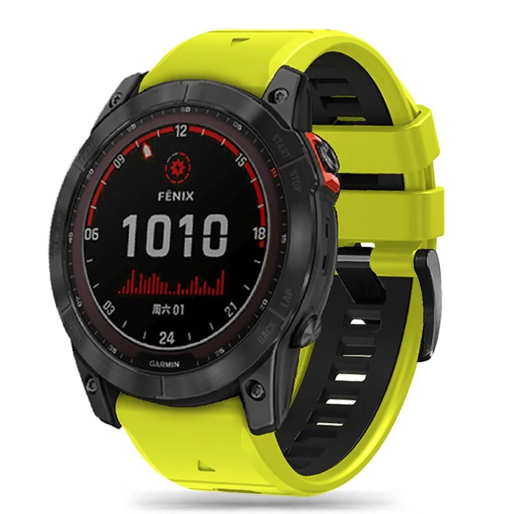 Φωτογραφία προϊόντος: Tech-Protect Λουράκι Iconband Pro Garmin Fenix 3 / 5X / 3HR / 5X Plus/ 6X / 6X Pro / 7X / 8 / 8 Pro (51mm) Lime / Black