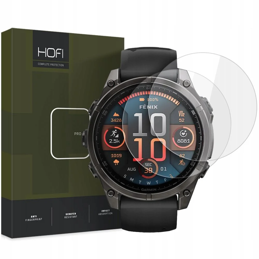 Φωτογραφία προϊόντος: Hofi Tempered Glass Pro+ 2-Pack Garmin Fenix 8 (51 mm) Clear