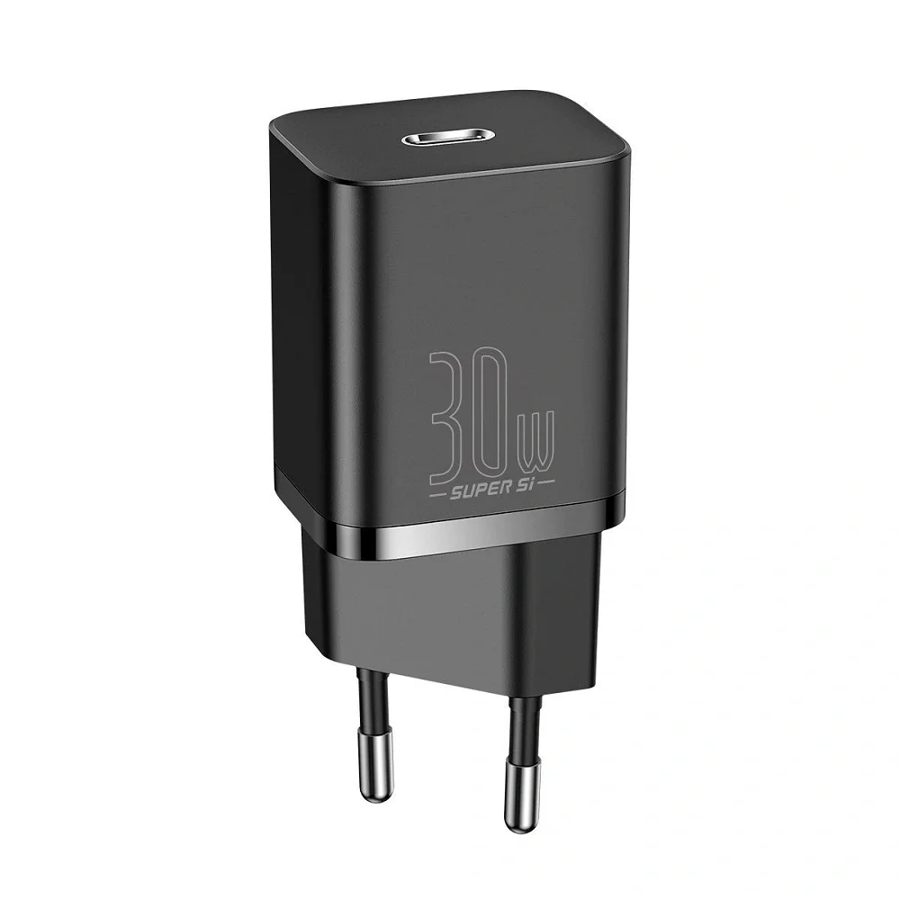 Φωτογραφία προϊόντος: Baseus Φορτιστής Super Si Quick Charger USB-C 30W Black