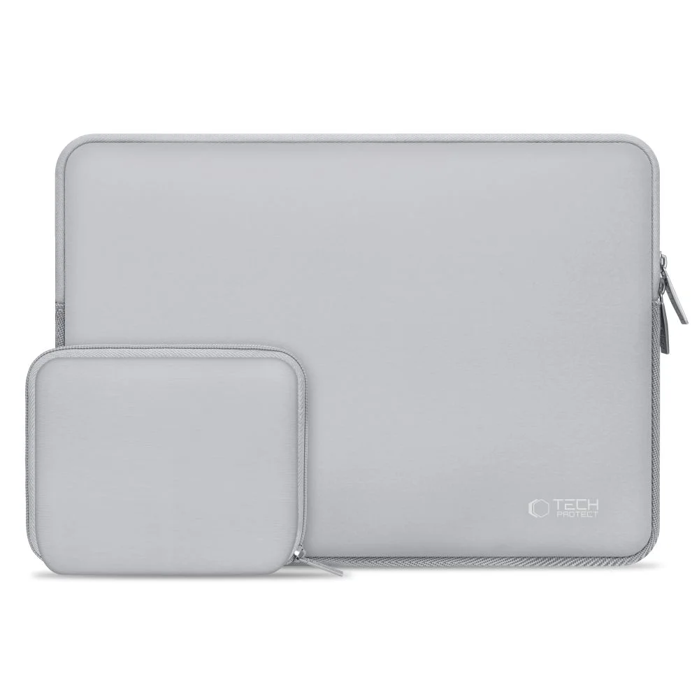 Φωτογραφία προϊόντος: Tech-Protect Θήκη Neoslim MacBook / Laptop 13-14 & Τσαντάκι Crayon Grey