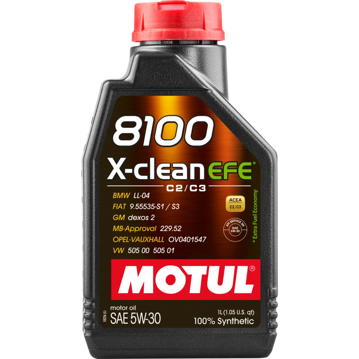 Φωτογραφία προϊόντος: MOTUL ΛΑΔΙ 8100 X-CLEAN EFE 5W30 1lt