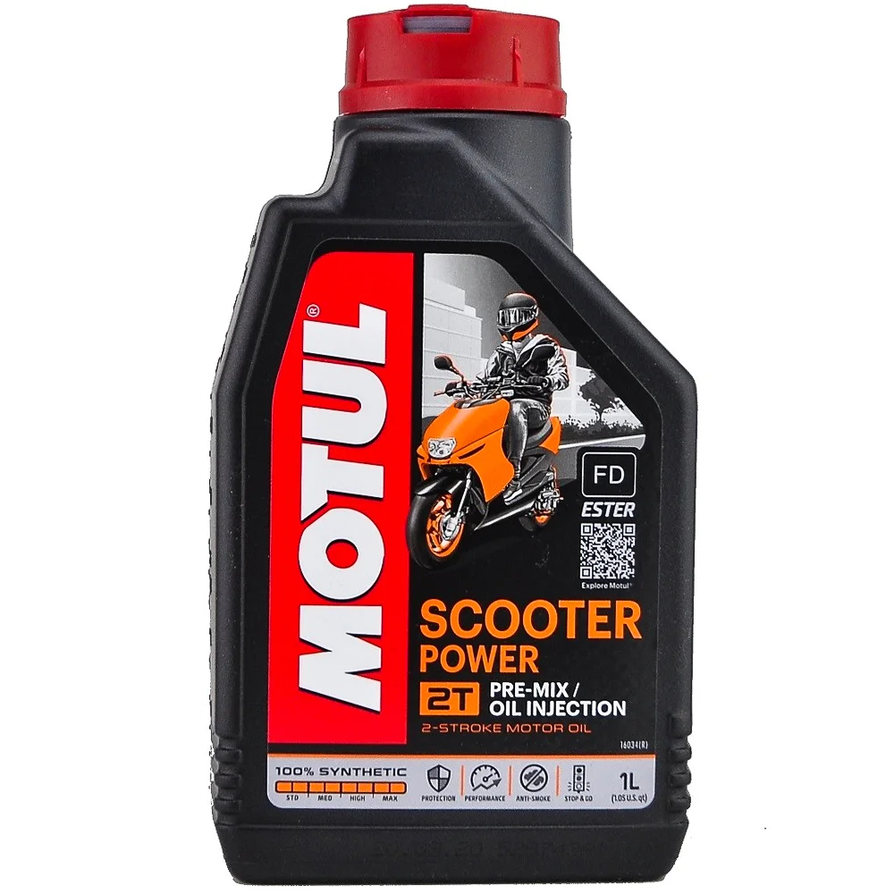 Φωτογραφία προϊόντος: MOTUL ΛΑΔΙ ΜΟΤΟΣΥΚΛΕΤΑΣ SCOOTER POWER 2T 1lt