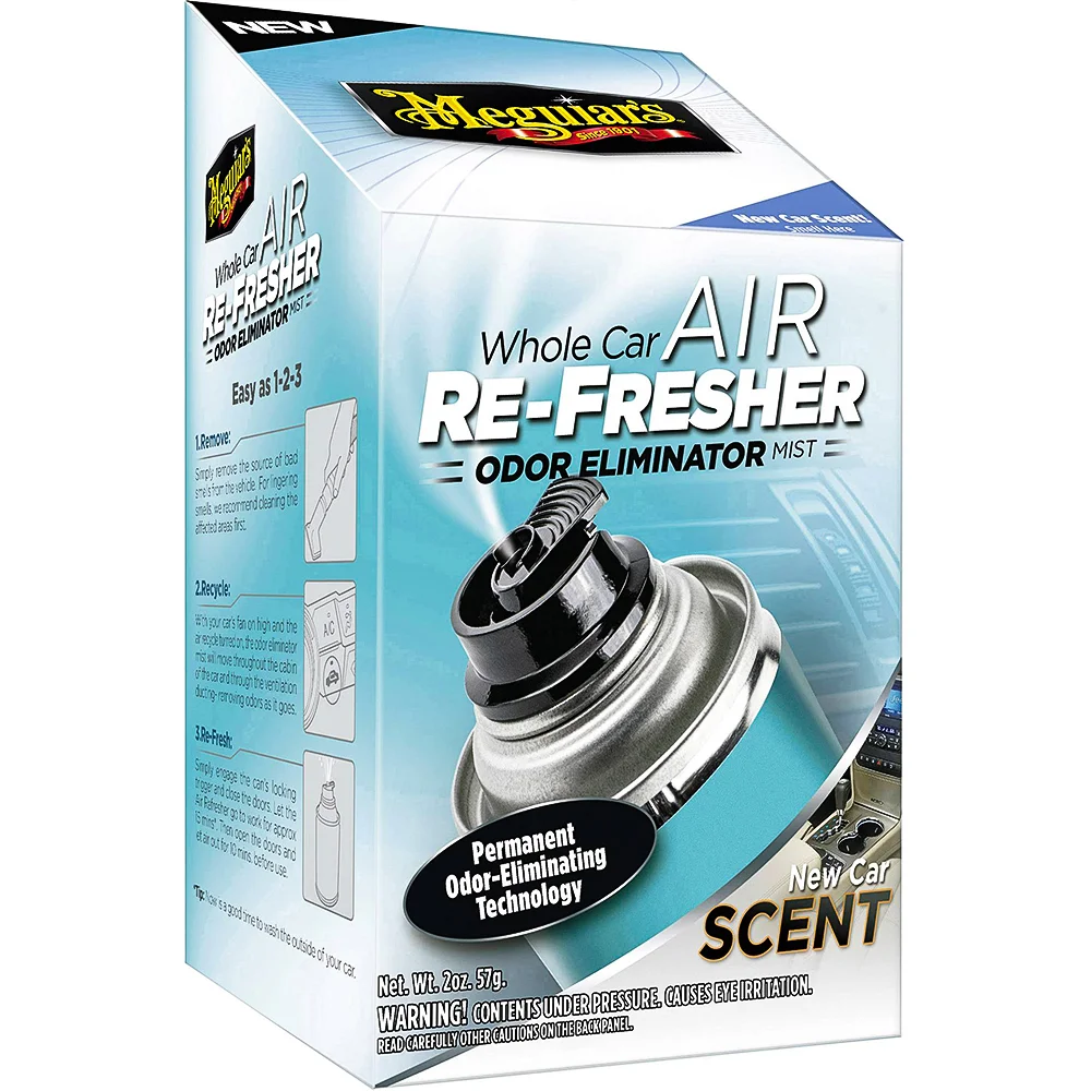 Φωτογραφία προϊόντος: MEGUIARS MEGUIAR'S Whole Car Air Re-Fresher (New Car Scent) αρωματικο αυτοκινητου G16402