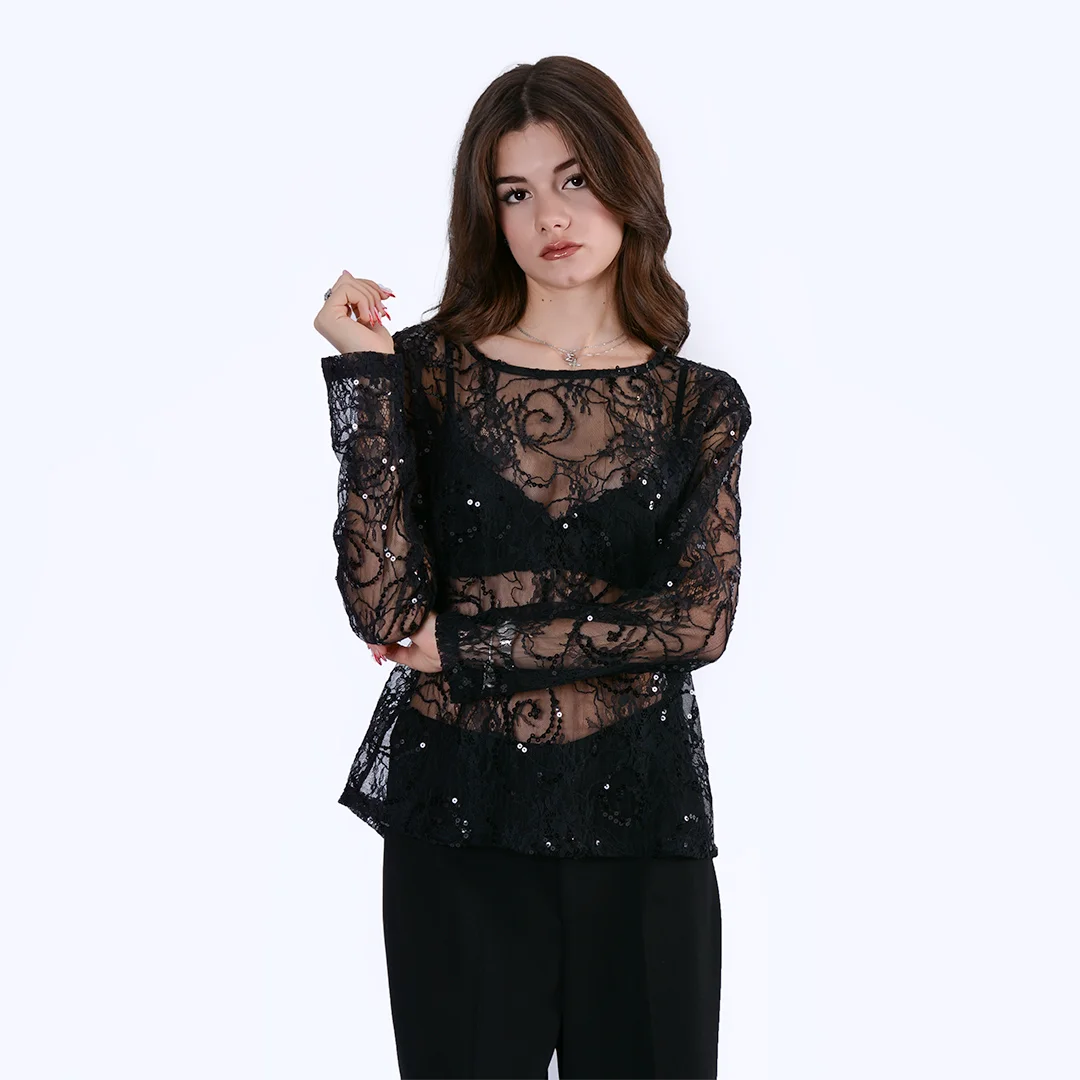 Φωτογραφία προϊόντος: Tensione In Lace Top 35819 Black