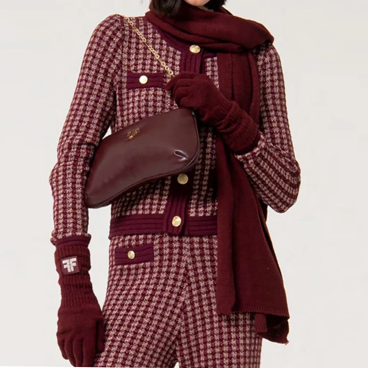 Φωτογραφία προϊόντος: Fracomina Scarf FS24WA2005K54101 - 087 Bordeaux