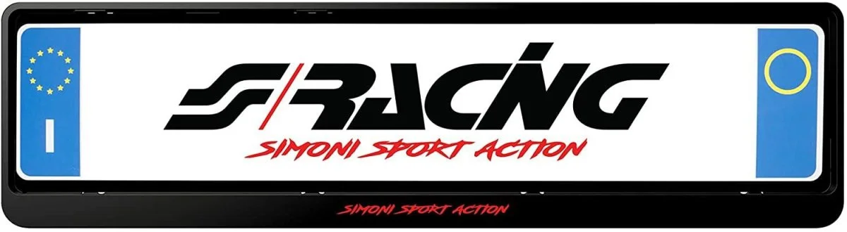 Φωτογραφία προϊόντος: Simoni Racing ΠΛΑΙΣΙΟ ΠΙΝΑΚΙΔΑΣ ΜΑΥΡΟ 53,5x14cm SIMONI RACING - 1 TEM SRPTX/N