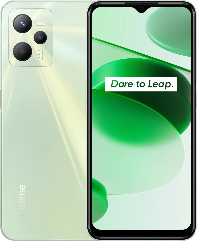 Φωτογραφία προϊόντος: SUNSHINE SS-057 TPU hydrogel Τζαμάκι Προστασίας για Realme C35 Dual SIM (4GB/128GB) Glowing Green