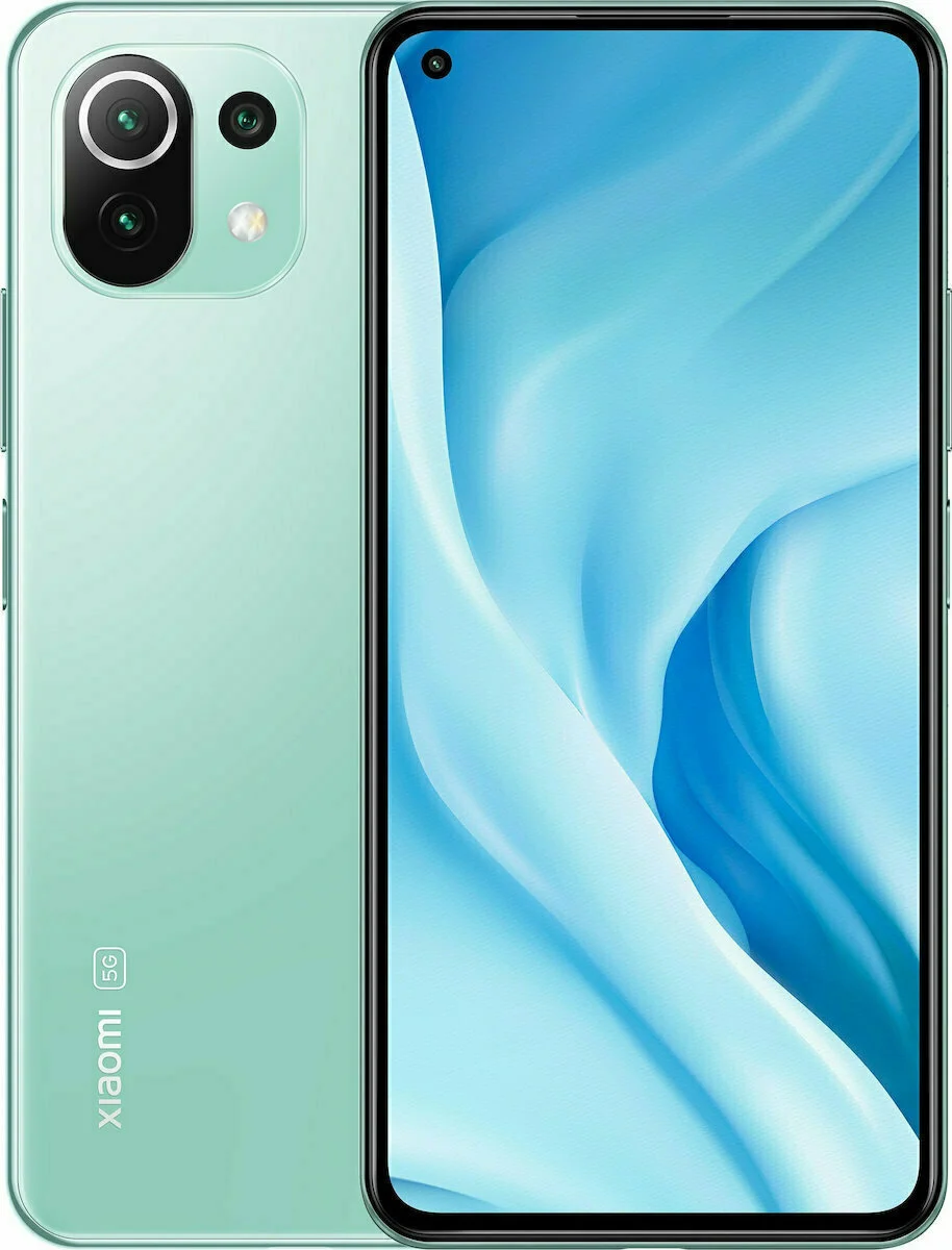 Φωτογραφία προϊόντος: SUNSHINE SS-057A HQ HYDROGEL Τζαμάκι Προστασίας για Xiaomi 11 Lite 5G NE NFC Dual SIM (6GB/128GB) Mint Green