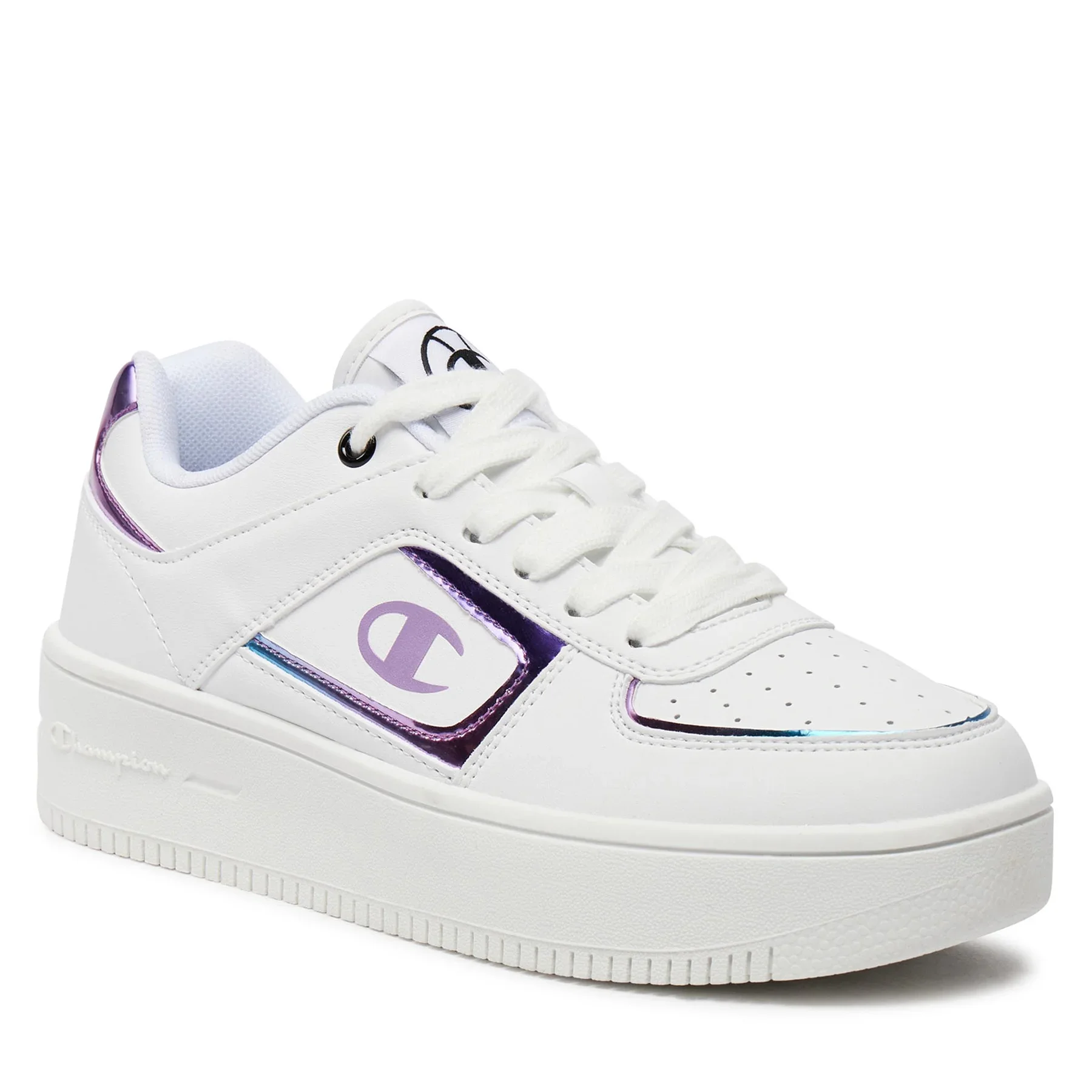 Φωτογραφία προϊόντος: Champion Εφηβικό Sneaker Για Κορίτσι Λευκά Με Chameleon Λογότυπο