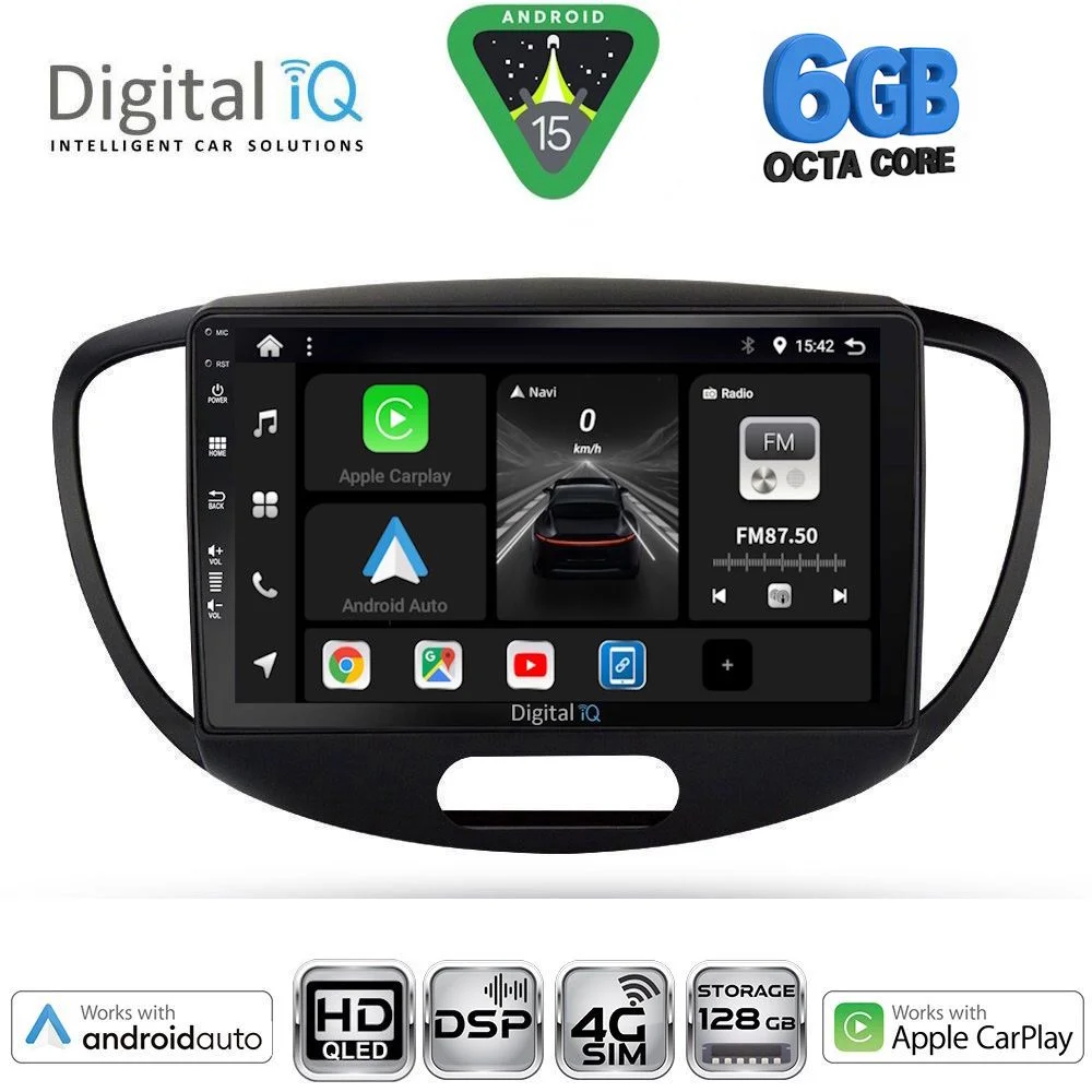 Φωτογραφία προϊόντος: DIGITAL IQ BXF 17223_CPAA (9inc) MULTIMEDIA TABLET for HYUNDAI i10 mod. 2008-2013