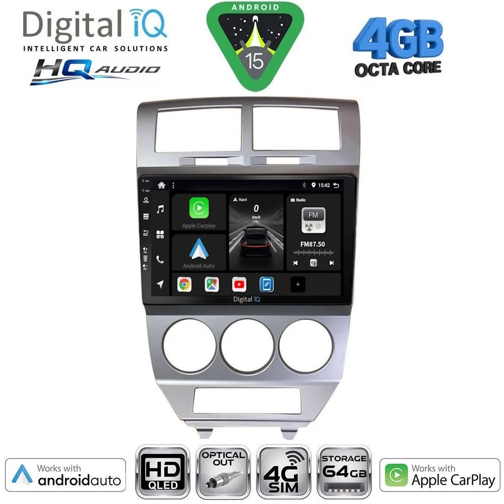 Φωτογραφία προϊόντος: DIGITAL IQ BXK 19275_CPAA (10inc) MULTIMEDIA TABLET for DODGE CALIBER mod. 2006-2012