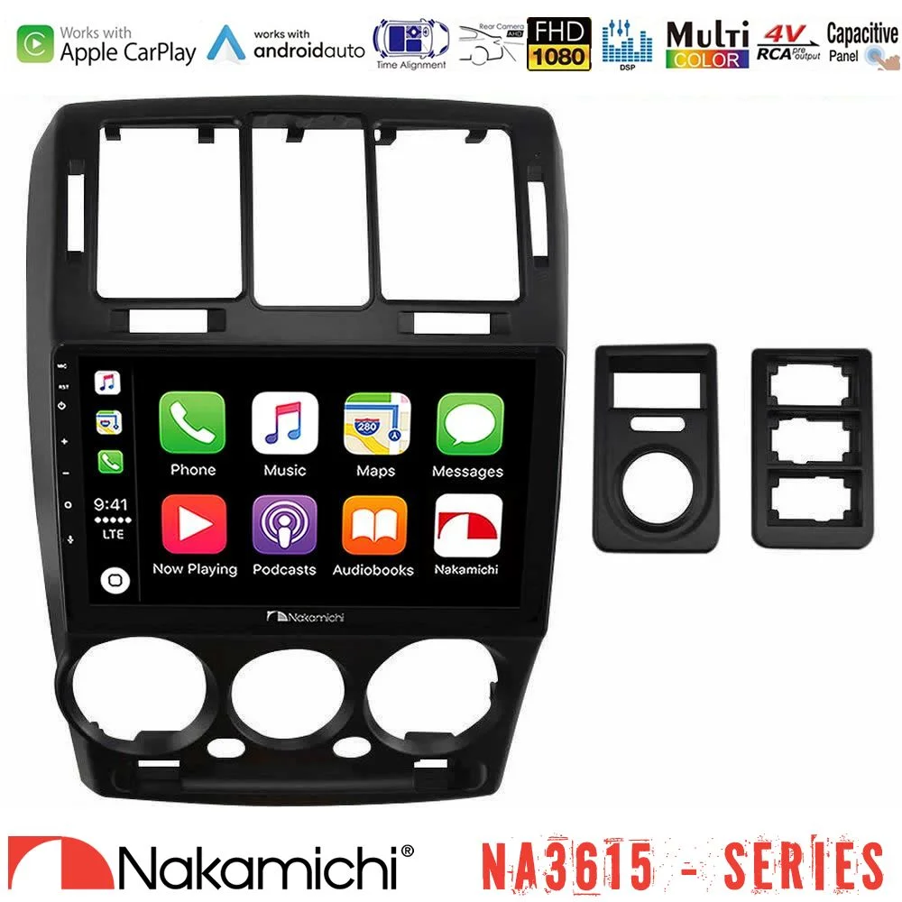Φωτογραφία προϊόντος: Nakamichi NA3615 Series Με Wireless Carplay & Android Auto Hyundai Getz 2002-2009 Media Station Tablet 9
