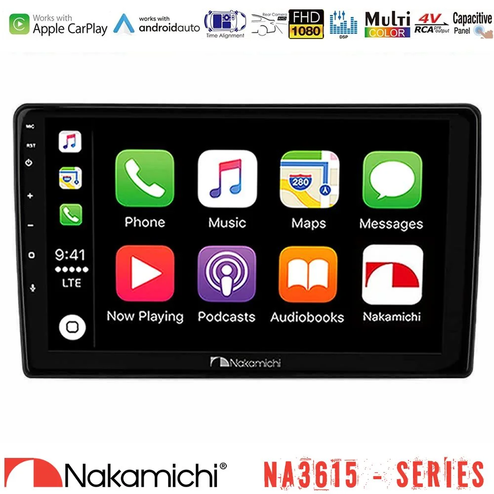 Φωτογραφία προϊόντος: Nakamichi NA3615 Series Με Wireless Carplay & Android Auto Kia Ceed 2007-2009 Media Station Tablet 9