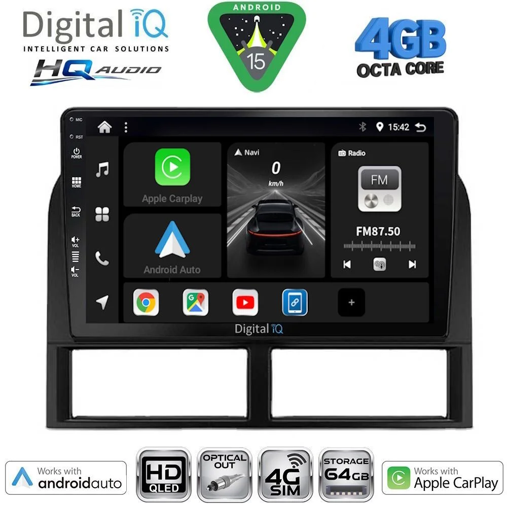Φωτογραφία προϊόντος: DIGITAL IQ BXK 19280_CPAA (9inc) MULTIMEDIA TABLET for JEEP GRAND CHEROKEE mod. 1999-2004