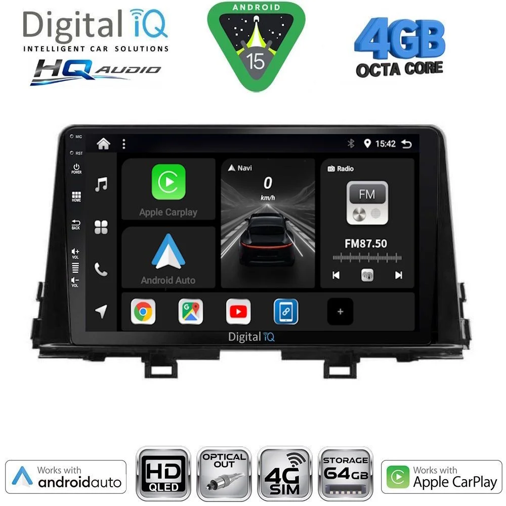 Φωτογραφία προϊόντος: DIGITAL IQ BXK 19309_CPAA (9inc) MULTIMEDIA TABLET for KIA PICANTO mod. 2017-2021