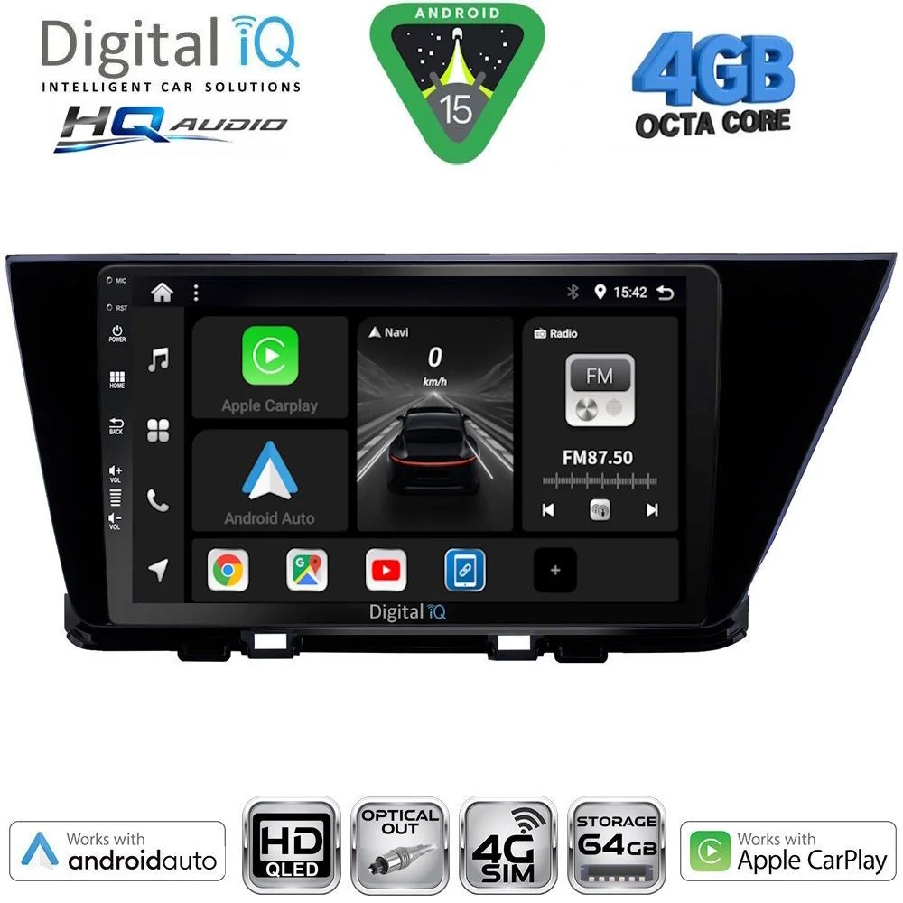 Φωτογραφία προϊόντος: DIGITAL IQ BXK 19305_CPAA (9inc) MULTIMEDIA TABLET for KIA NIRO mod. 2017-2021