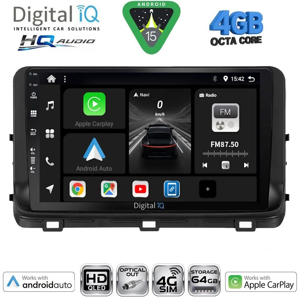 Φωτογραφία προϊόντος: DIGITAL IQ BXK 19303_CPAA (10inc) MULTIMEDIA TABLET for KIA CEED - XCEED mod. 2018-2022