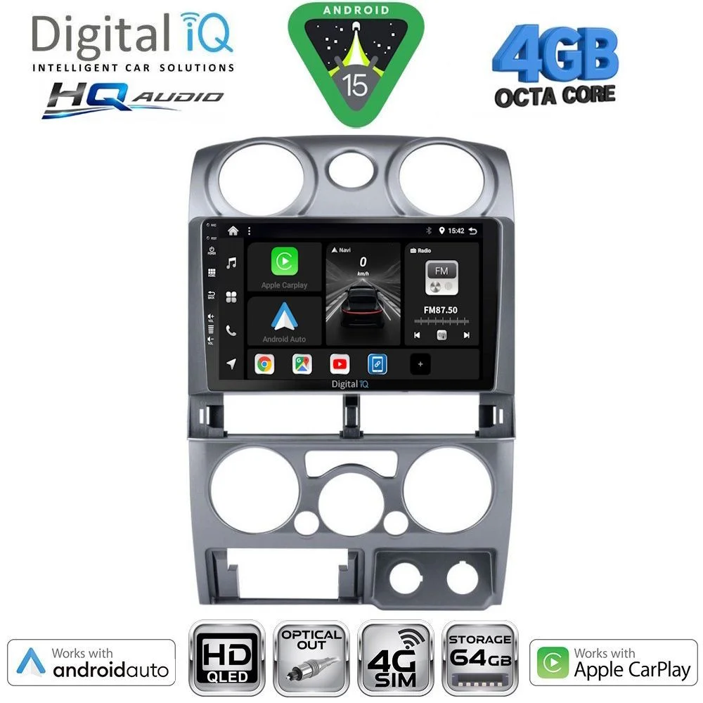 Φωτογραφία προϊόντος: DIGITAL IQ BXK 19254SL_CPAA (9inc) MULTIMEDIA TABLET for ISUZU D-MAX mod. 2008-2012 (SILVER)