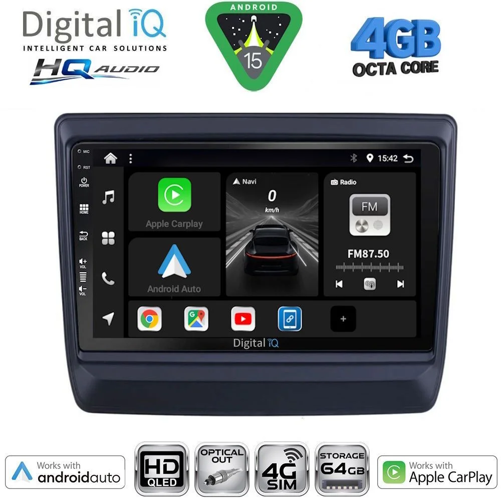 Φωτογραφία προϊόντος: DIGITAL IQ BXK 19256_CPAA (9inc) MULTIMEDIA TABLET for ISUZU DMAX mod. 2020-2026