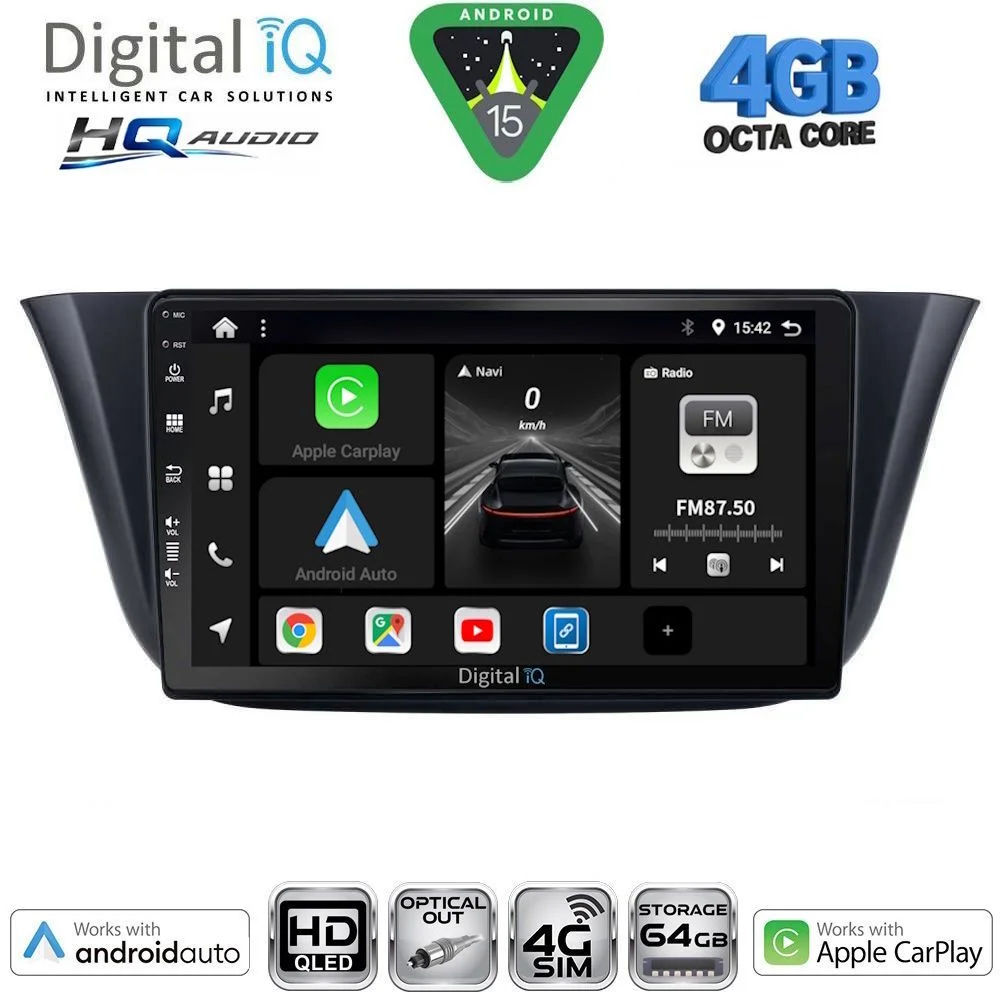 Φωτογραφία προϊόντος: DIGITAL IQ BXK 19265_CPAA (9inc) MULTIMEDIA TABLET for IVECO DAILY mod. 2014-2023