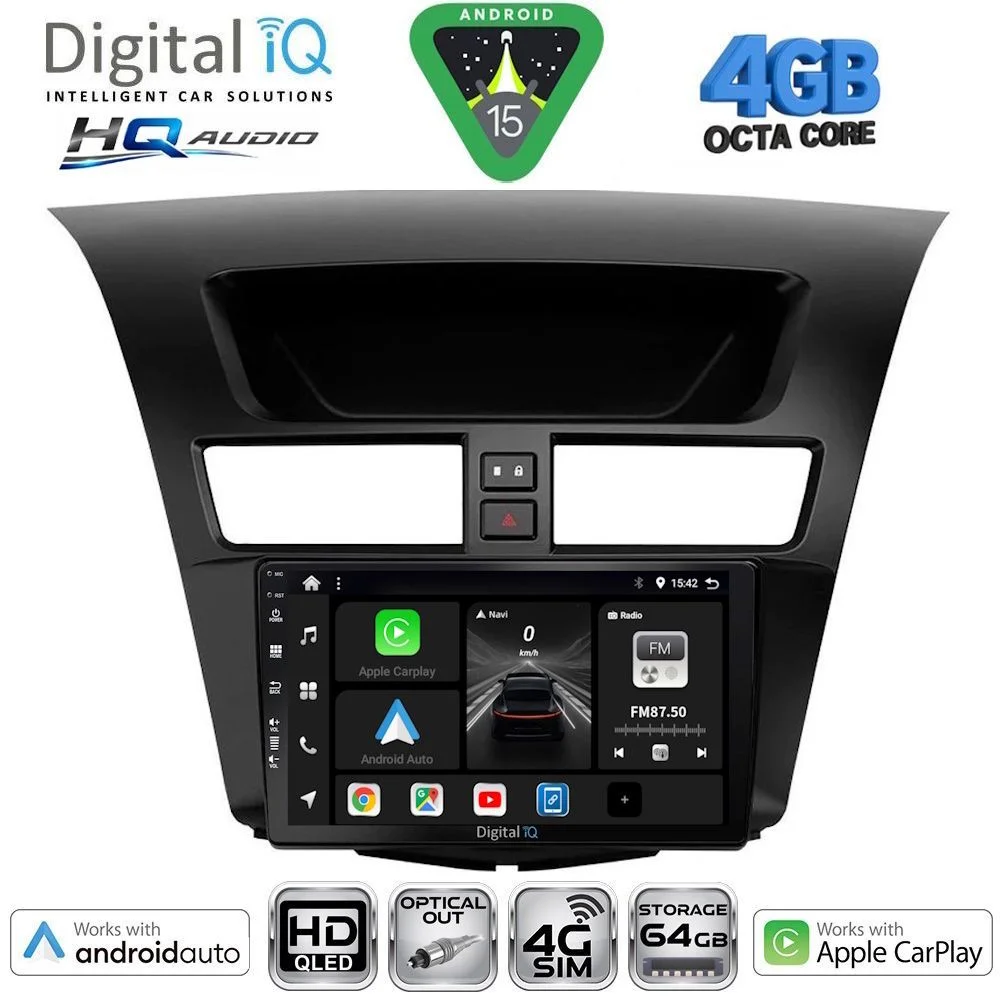 Φωτογραφία προϊόντος: DIGITAL IQ BXK 19364_CPAA (9inc) MULTIMEDIA TABLET for MAZDA BT50 mod. 2012-2019