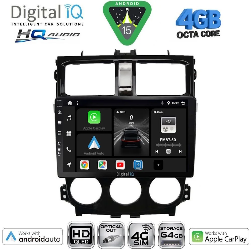 Φωτογραφία προϊόντος: DIGITAL IQ BXK 19435_CPAA (9inc) MULTIMEDIA TABLET for MITSUBISHI COLT mod. 2013-2023