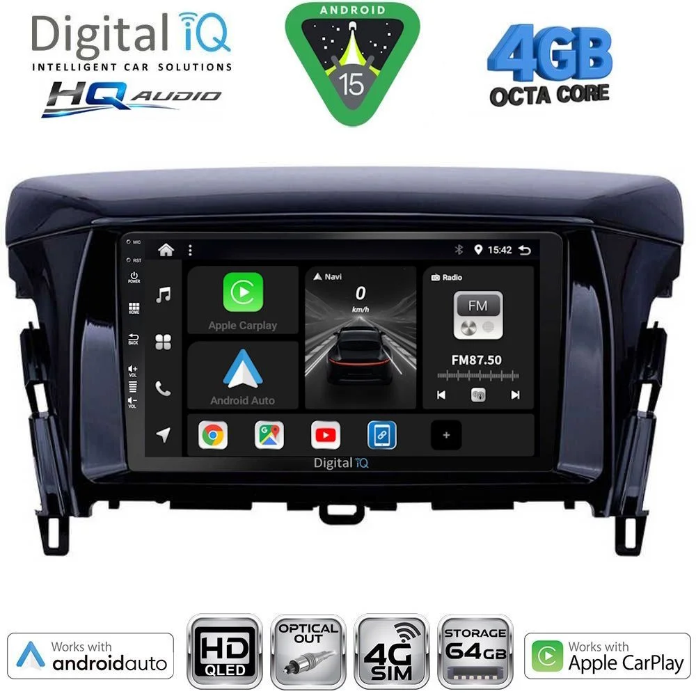Φωτογραφία προϊόντος: DIGITAL IQ BXK 19432_CPAA (9inc) MULTIMEDIA TABLET for MITSUBISHI ECLIPSE CROSS mod. 2018-2026