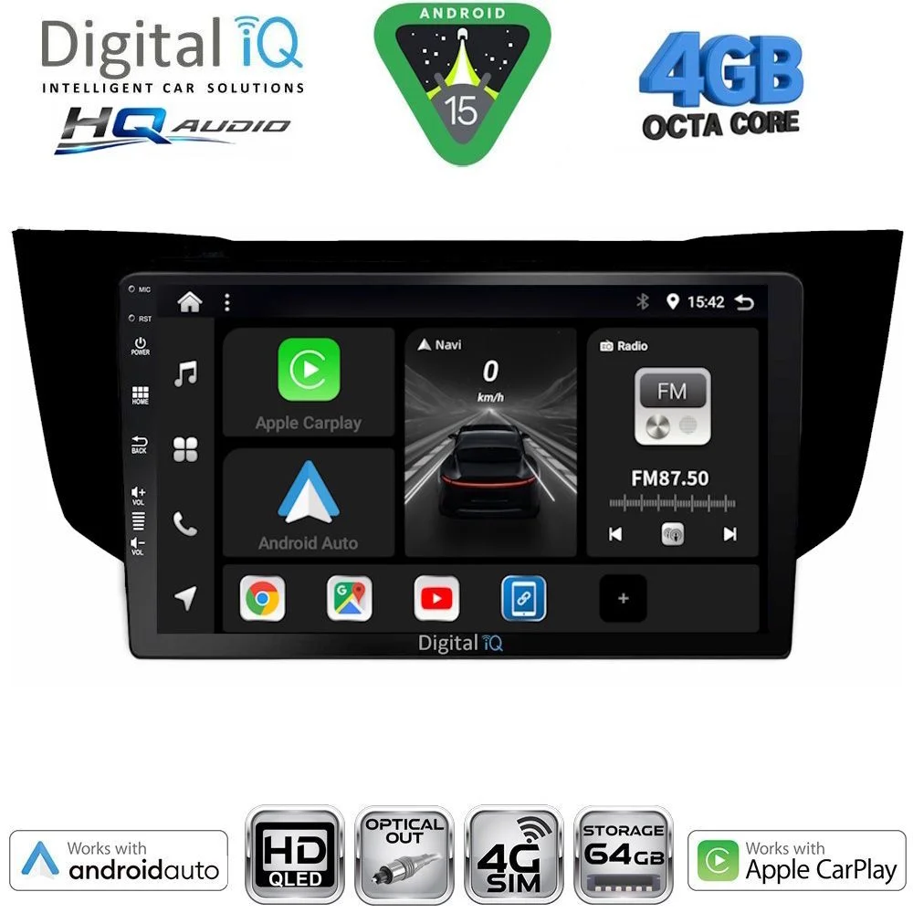 Φωτογραφία προϊόντος: DIGITAL IQ BXK 19345BL_CPAA (9inc) MULTIMEDIA TABLET for LEXUS RX 300 – 400 mod. 2003-2008