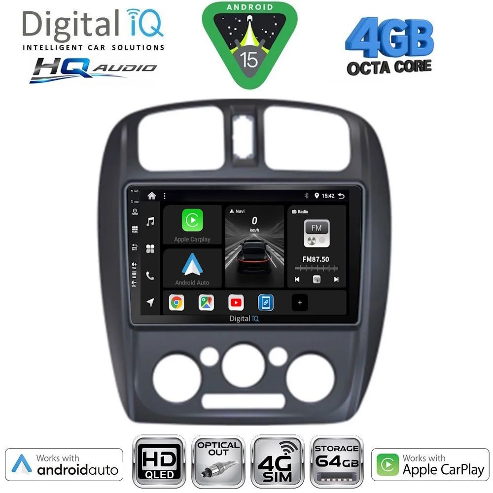 Φωτογραφία προϊόντος: DIGITAL IQ BXK 19363_CPAA (9inc) MULTIMEDIA TABLET for MAZDA 323 mod. 1998-2004