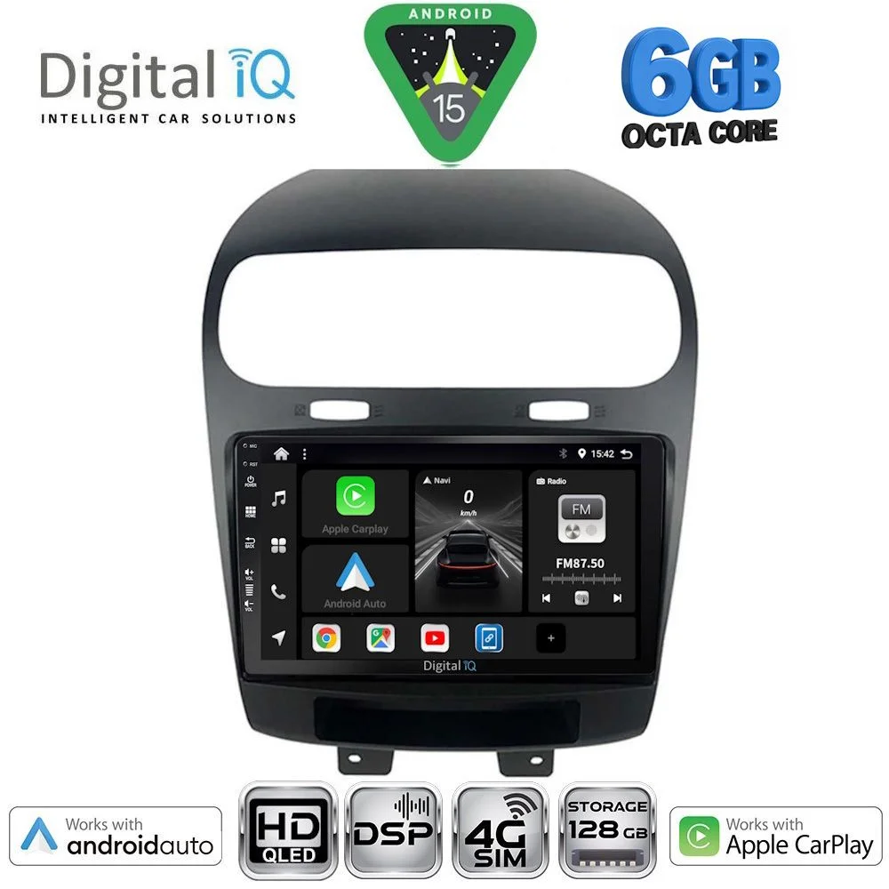 Φωτογραφία προϊόντος: DIGITAL IQ BXF 17144_CPAA (9inc) MULTIMEDIA TABLET for FIAT FREEMONT mod. 2008-2020