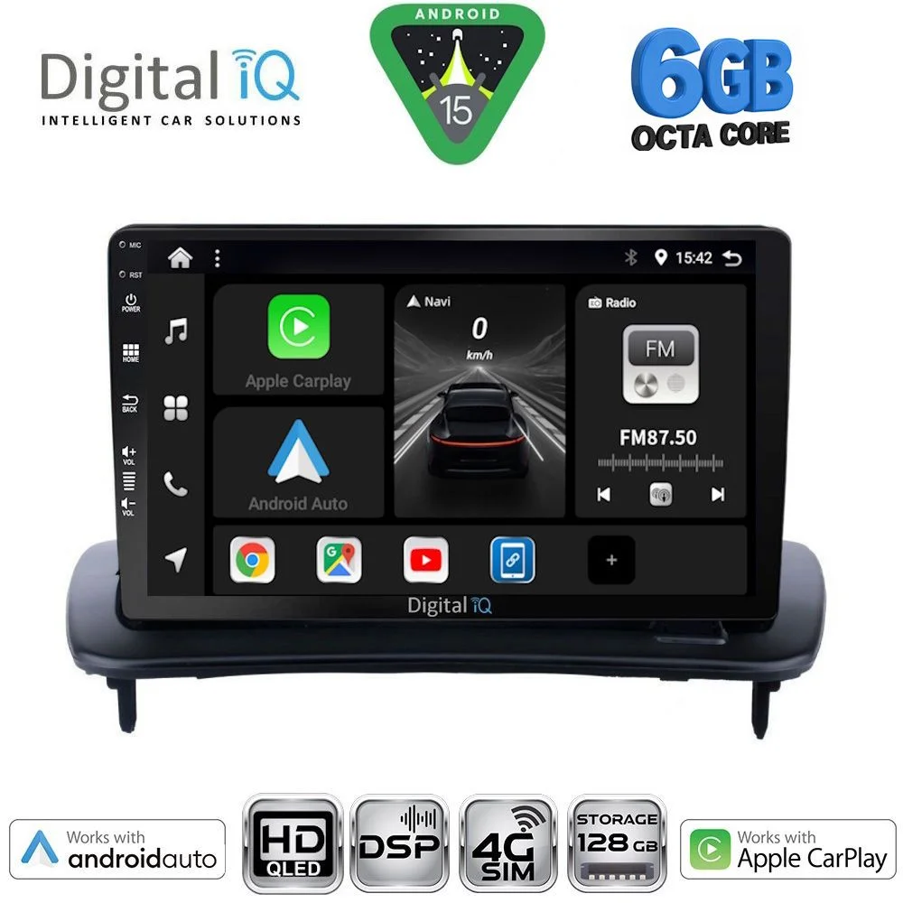 Φωτογραφία προϊόντος: DIGITAL IQ BXF 17783_CPAA (9inc) MULTIMEDIA TABLET for VOLVO C30 - S40 mod. 2004-2013