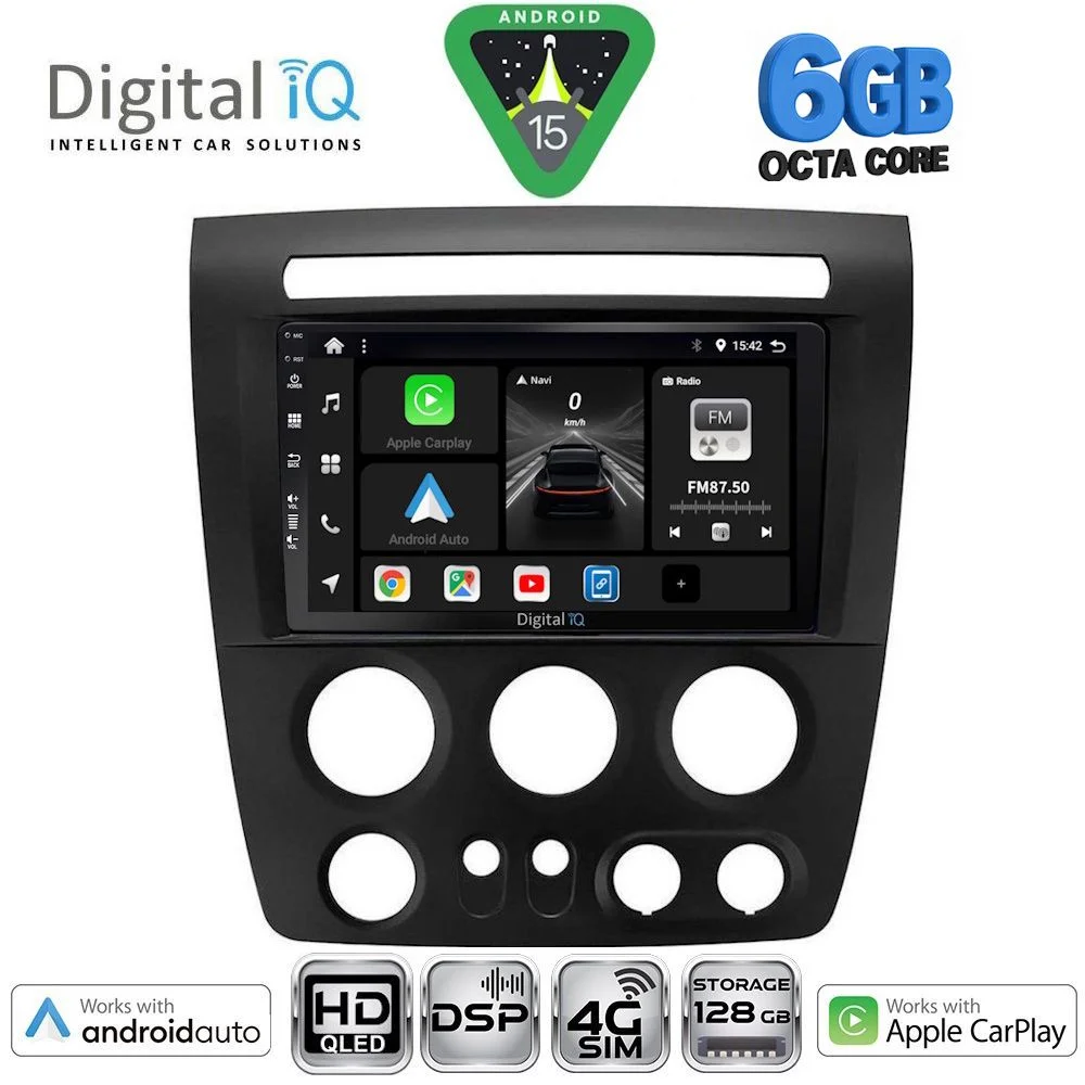 Φωτογραφία προϊόντος: DIGITAL IQ BXF 17218_CPAA (9inc) MULTIMEDIA TABLET for HUMMER H3 mod. 2005-2009