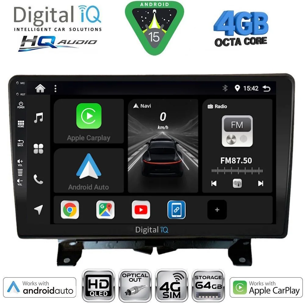 Φωτογραφία προϊόντος: DIGITAL IQ BXK 19332_CPAA (9inc) MULTIMEDIA TABLET for LAND ROVER DISCOVERY 3 - RANGE ROVER SPORT mod. 2004-2009