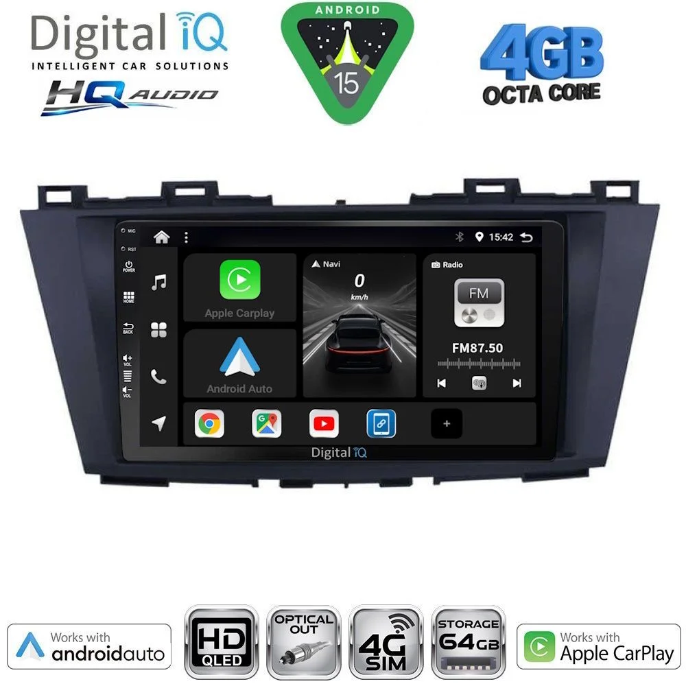 Φωτογραφία προϊόντος: DIGITAL IQ BXK 19371_CPAA (9inc) MULTIMEDIA TABLET for MAZDA 5 mod. 2011-2020